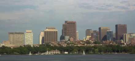 Back Bay, Boston shot from MIT Boardwalk – Timelapse Boston